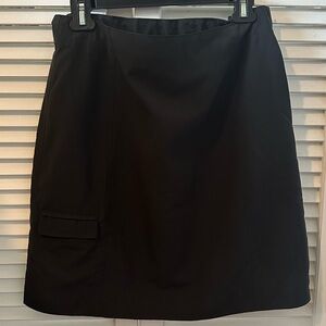 Sahalie 100% Polyester Adjustable Waist Skirt